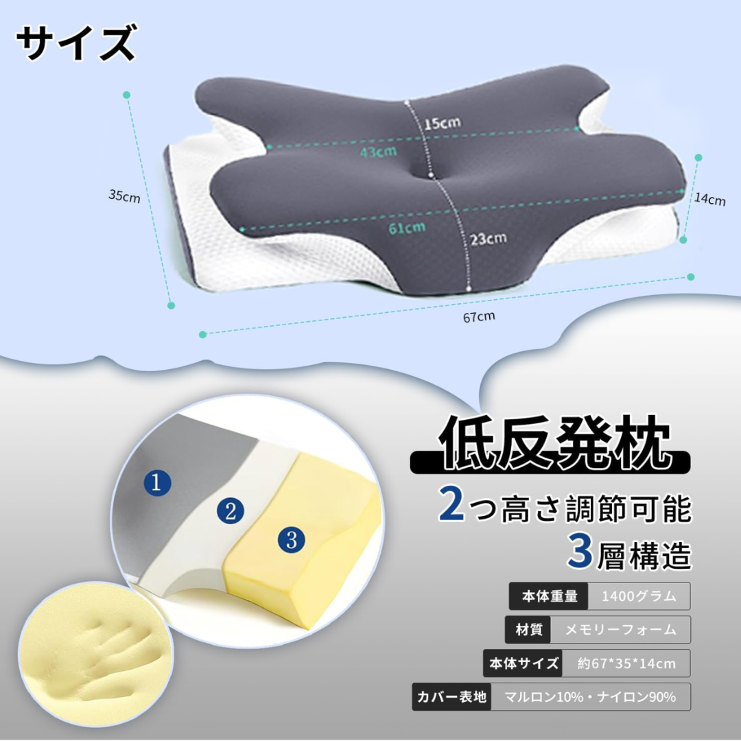 🌙 SerenePillow™ – セレーンピロー