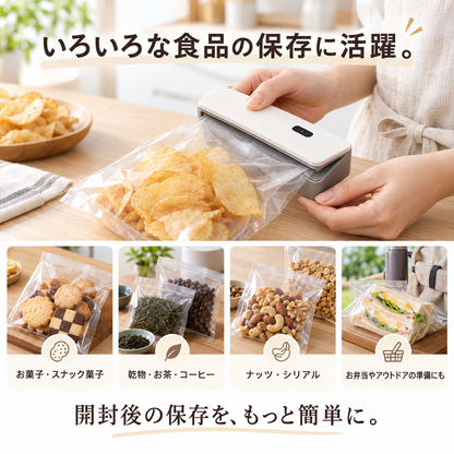SmartSeal™ 多機能フードシーラー