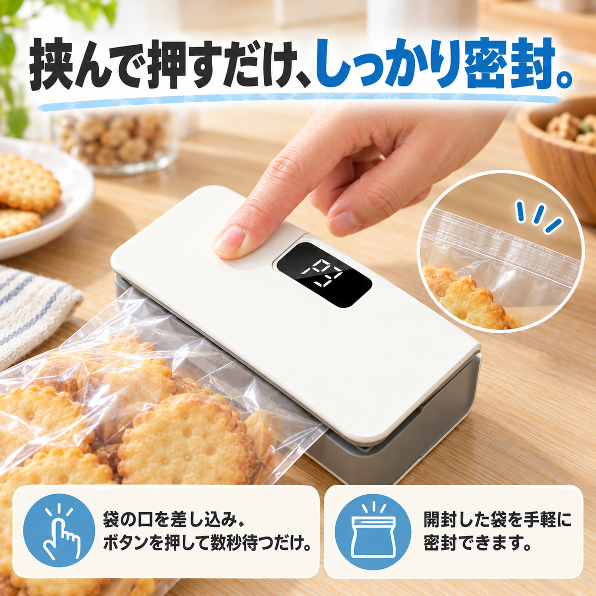 SmartSeal™ 多機能フードシーラー